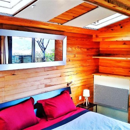 Studio 32m2 - dans propriété avec vue imprenable sur le Lac du Salagou Liausson Esterno foto